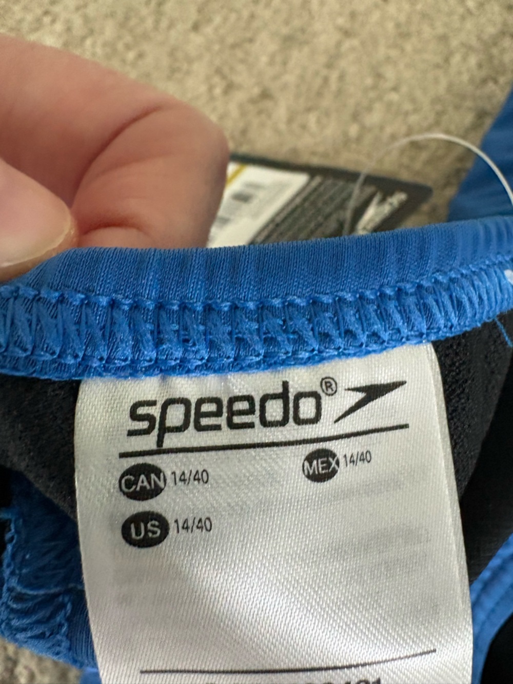 Nwt Speedo Women's Swimsuit One Piece Prolt Super Pro 14 — image 7 of 7